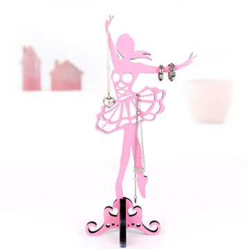 Schmuckhalterung Ballerina aus Holz
