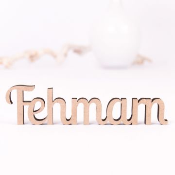 Dekoschriftzug Fehmarn