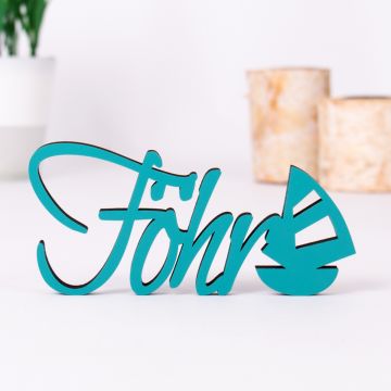 Dekoschriftzug Föhr