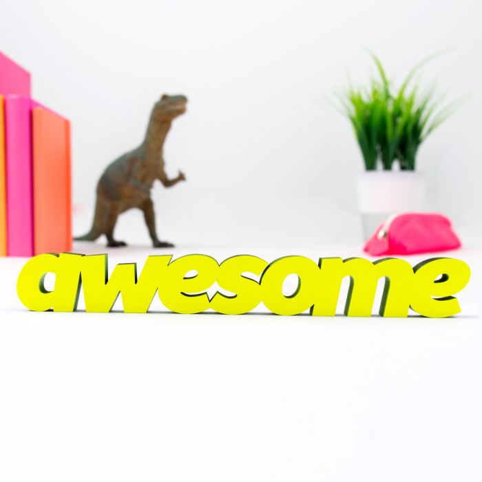 Dekoschriftzug awesome main product photo
