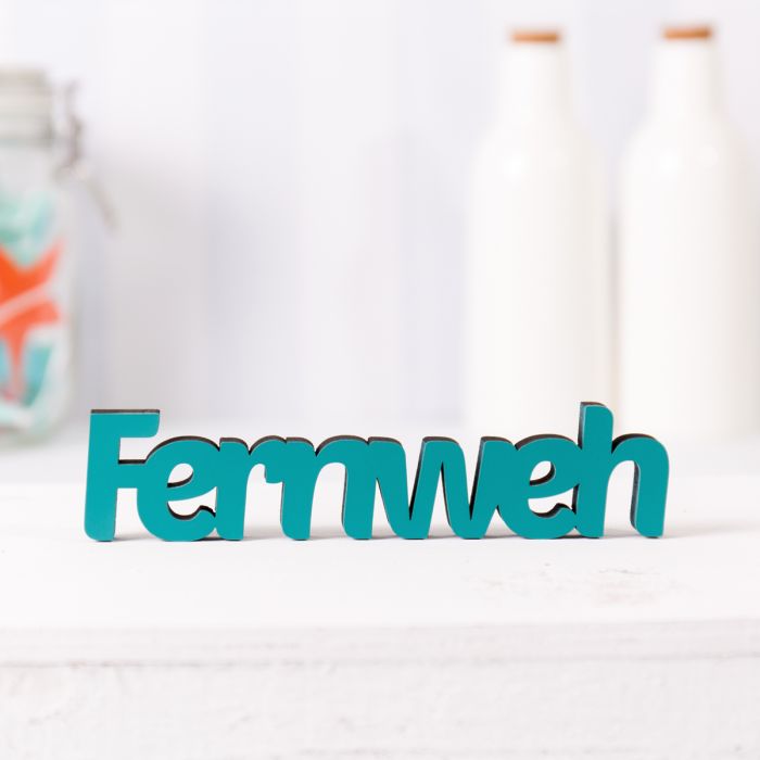 Dekoschriftzug Fernweh main product photo