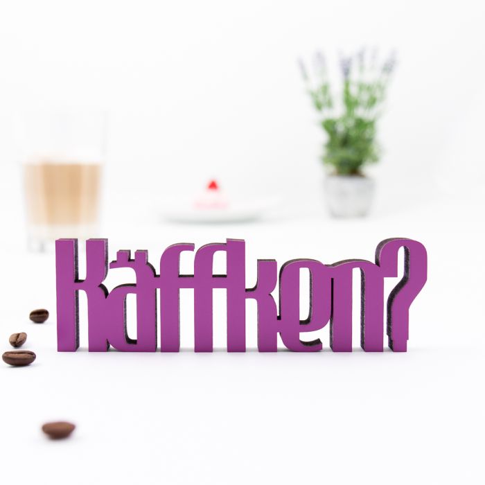 Dekoschriftzug Käffken main product photo