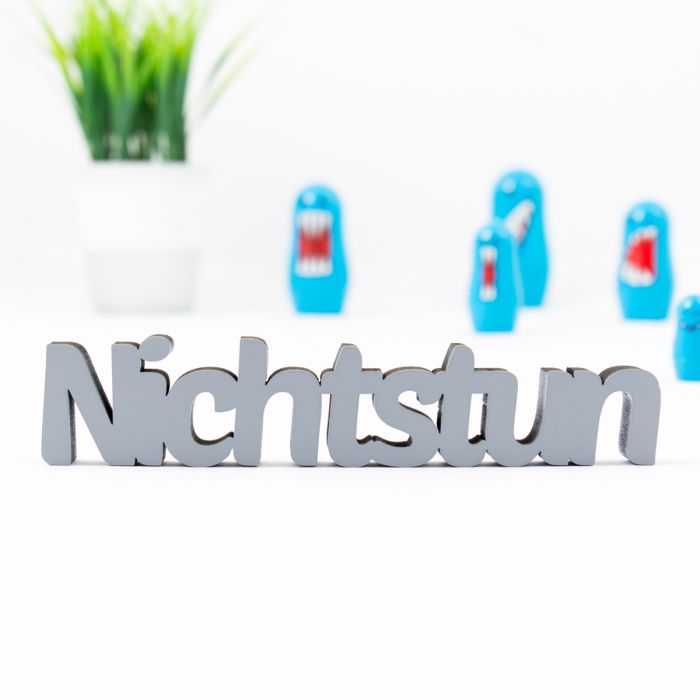 Dekoschriftzug Nichtstun main product photo