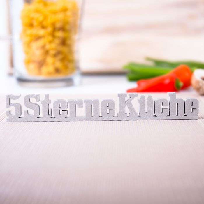 Dekoschriftzug 5 Sterne Küche main product photo