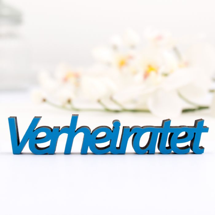 Dekoschriftzug Verheiratet main product photo