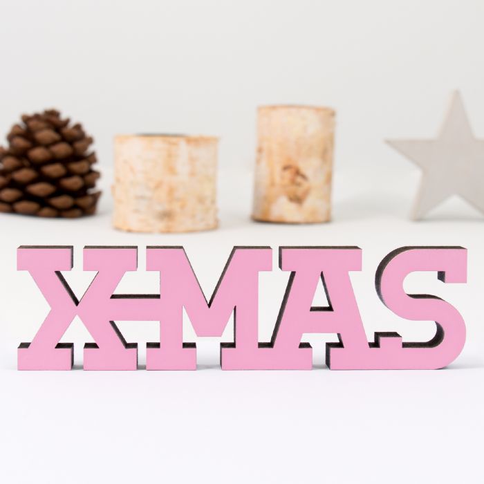 Dekoschriftzug X-MAS main product photo