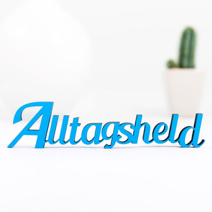 Dekoschriftzug Alltagsheld main product photo