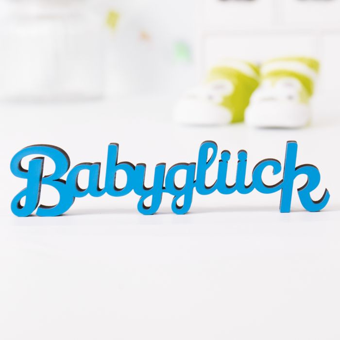 Dekoschriftzug Babyglück main product photo
