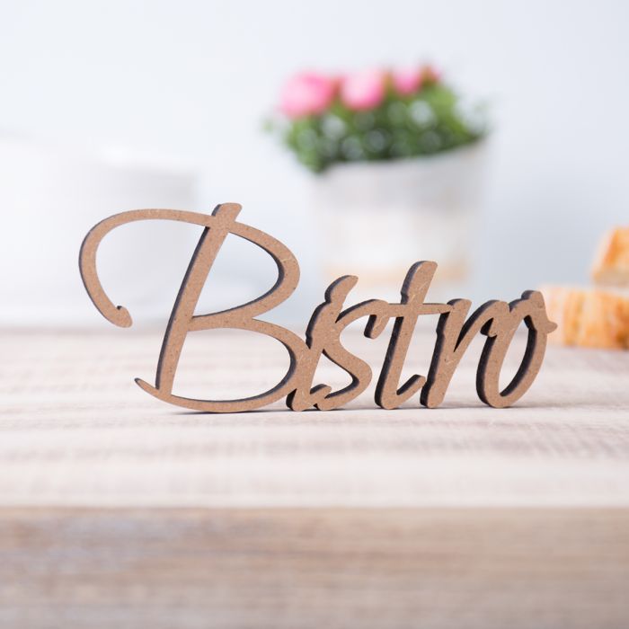 Dekoschriftzug Bistro main product photo