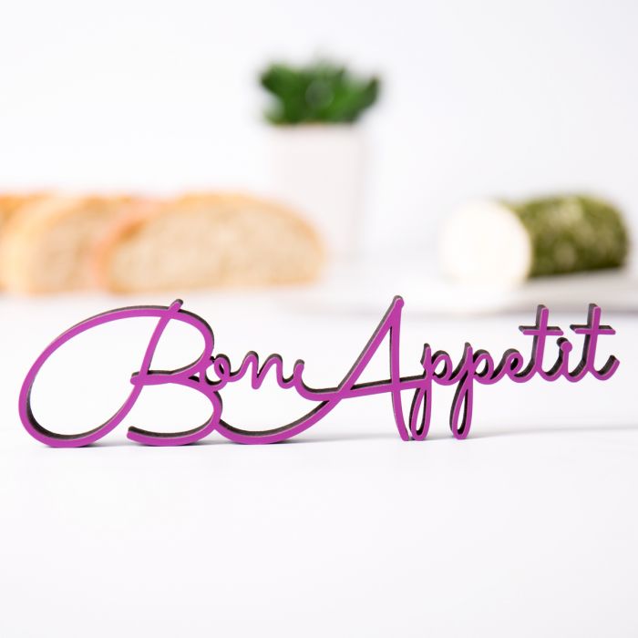 Dekoschriftzug Bon Appetit main product photo