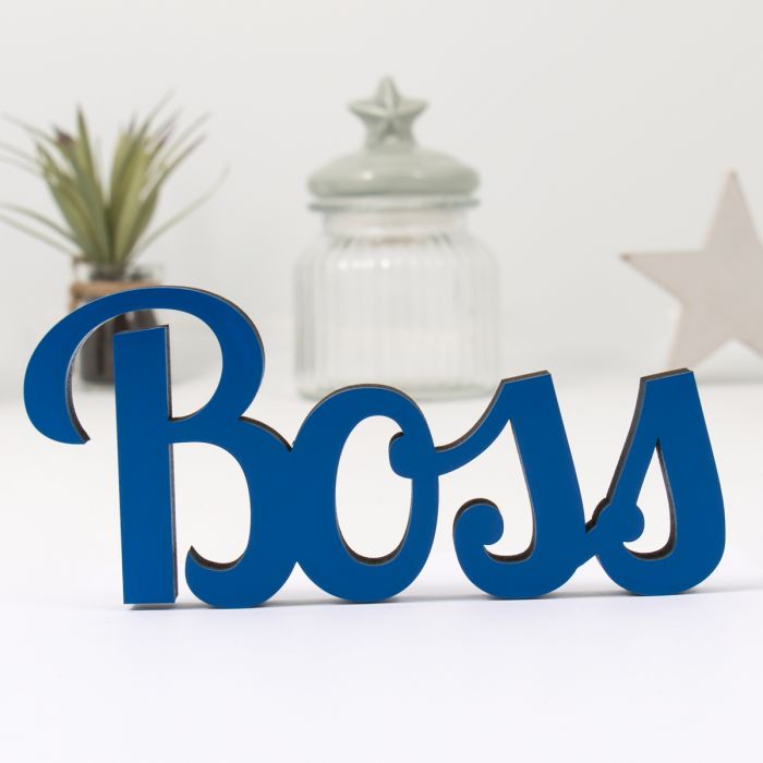 Dekoschriftzug Boss main product photo
