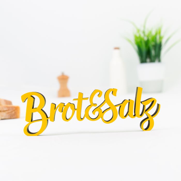 Dekoschriftzug Brot&Salz main product photo