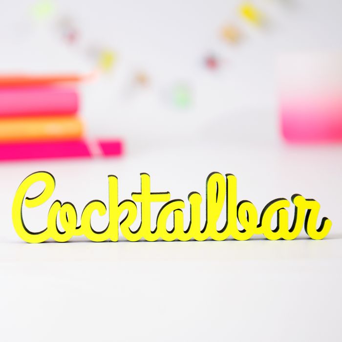 Dekoschriftzug Cocktailbar main product photo
