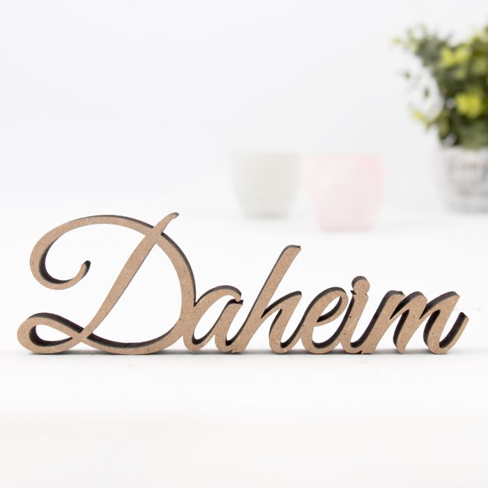 Dekoschriftzug Daheim main product photo