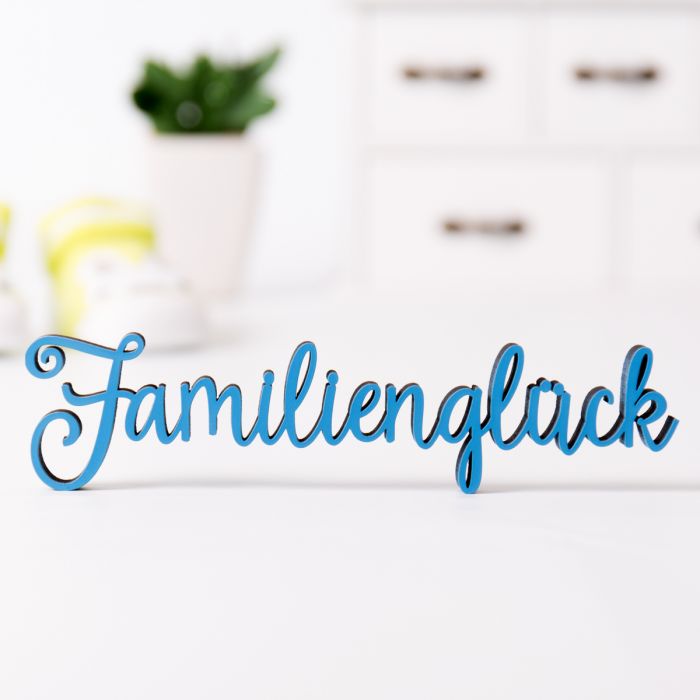 Dekoschriftzug Familienglück main product photo