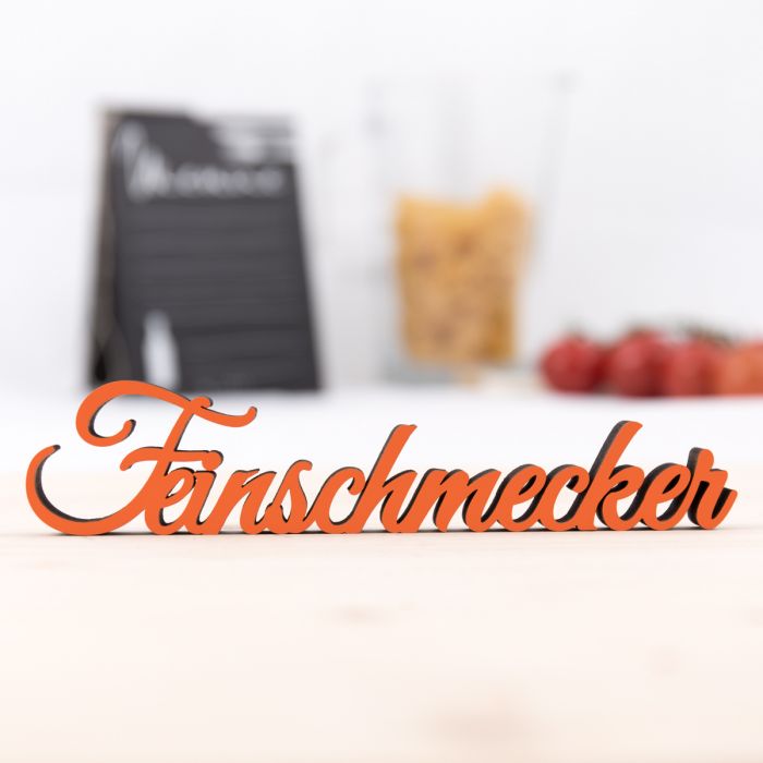Dekoschriftzug Feinschmecker main product photo
