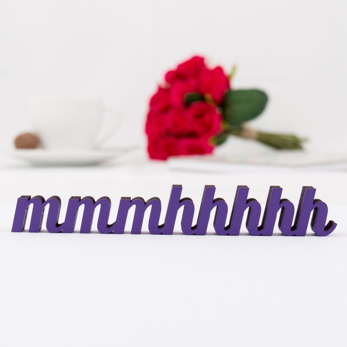 Dekoschriftzug mmmhhhhh main product photo