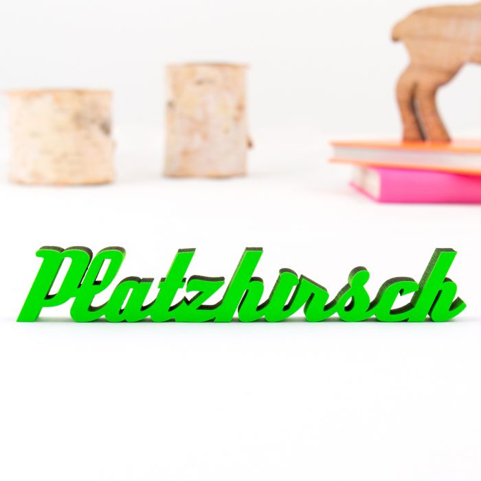 Dekoschriftzug Platzhirsch main product photo