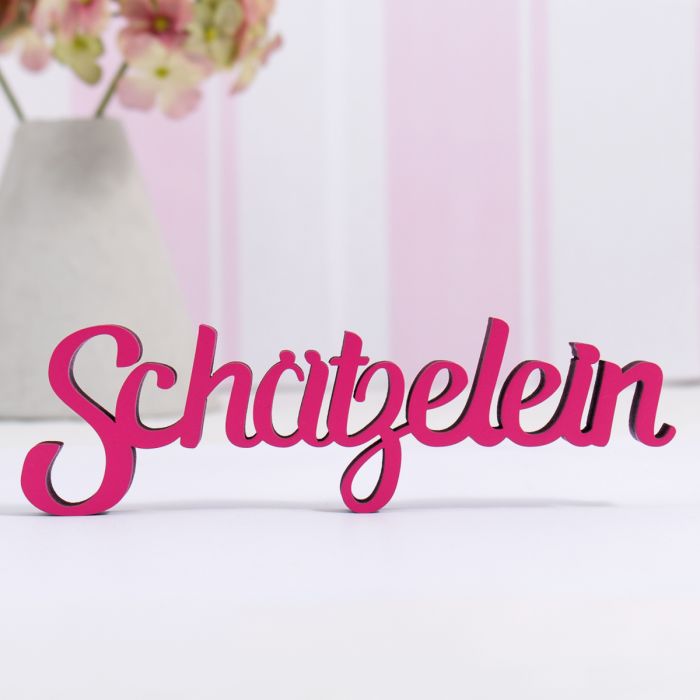 Dekoschriftzug Schätzelein main product photo