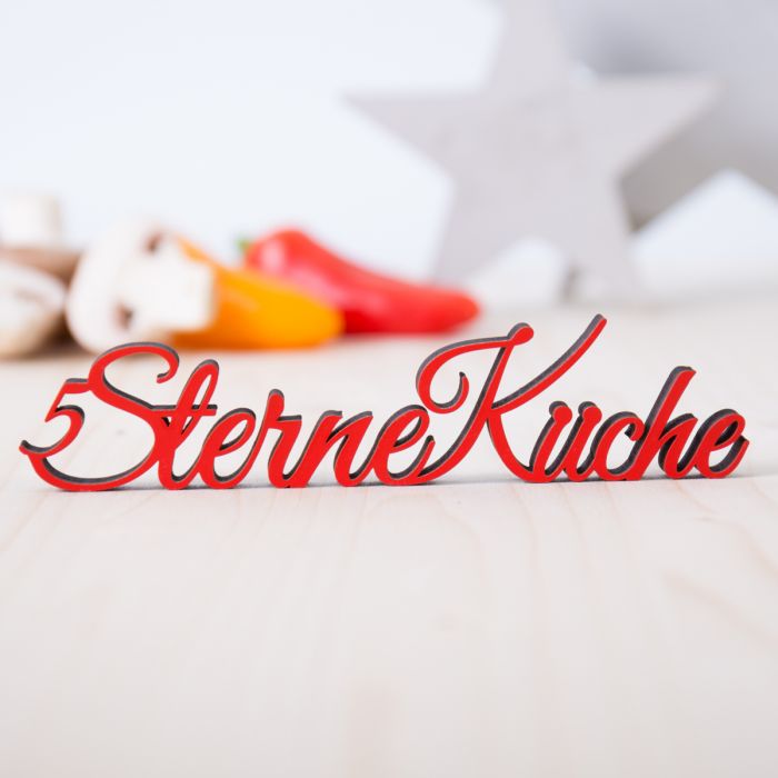 Dekoschriftzug 5 Sterne Küche main product photo