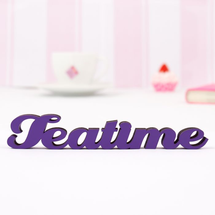 Dekoschriftzug Teatime main product photo