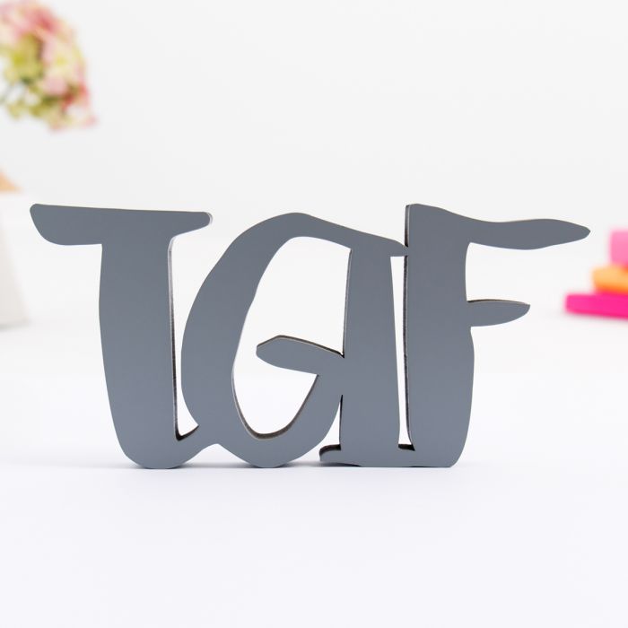 Dekoschriftzug TGIF main product photo