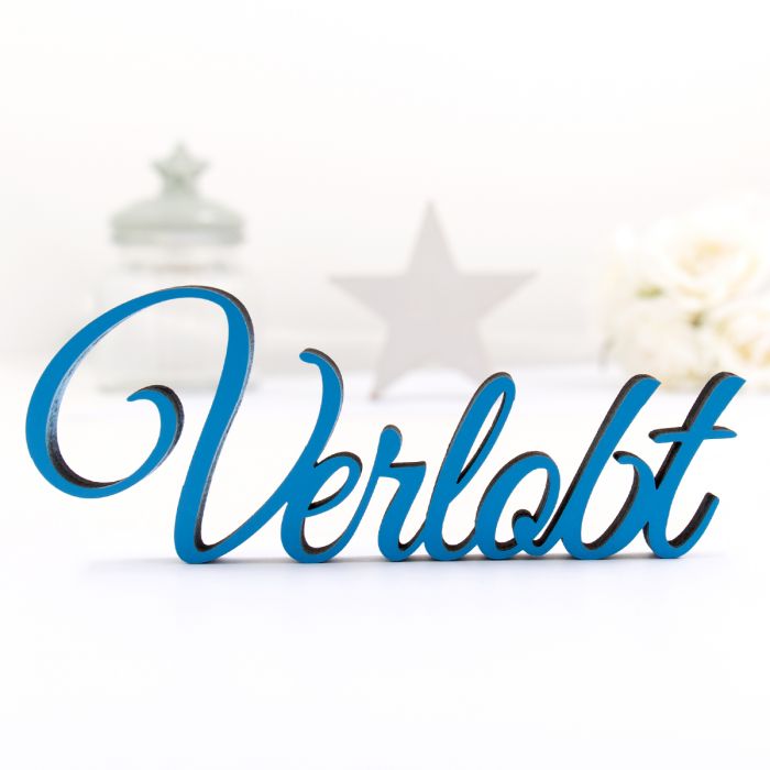 Dekoschriftzug Verlobt main product photo